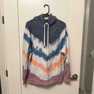 Feat Blanketblend Tie Dye Hoodie in Tahoe - Size M
